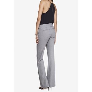 Express Editor Pants in Gray Twill